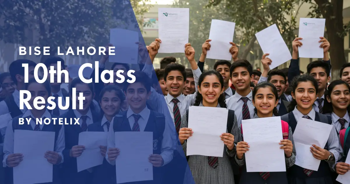 10th Class Result 2025 Lahore Board - Check by Roll Number, Name, SMS