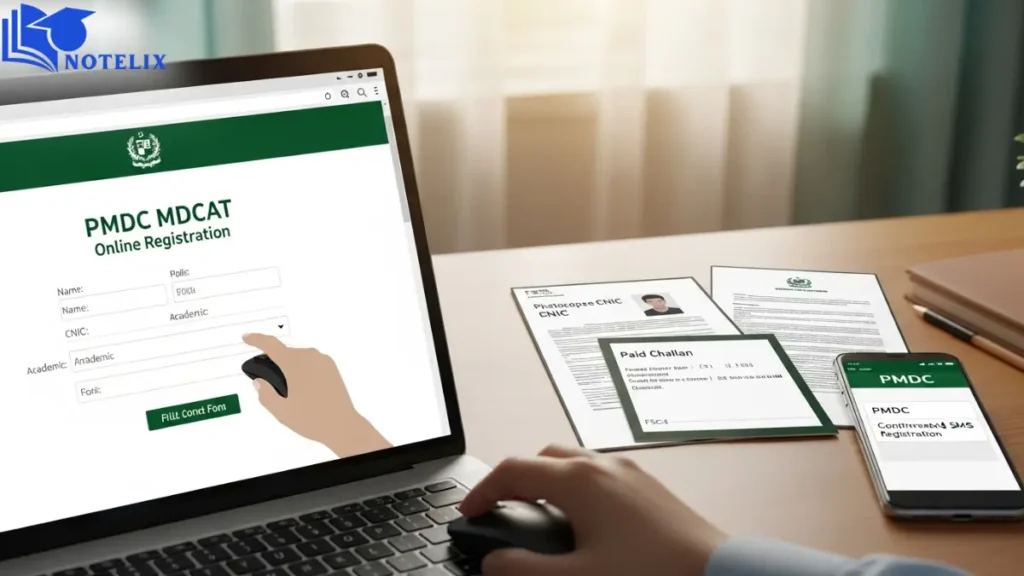 MDCAT Registration Process 2025