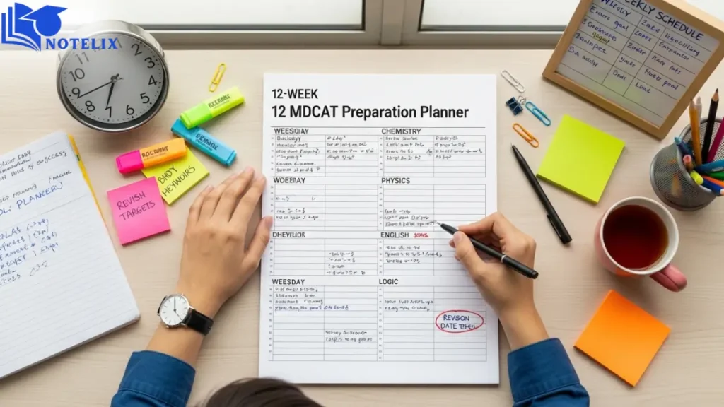 Study Plan Time Management For MDCAT 2025