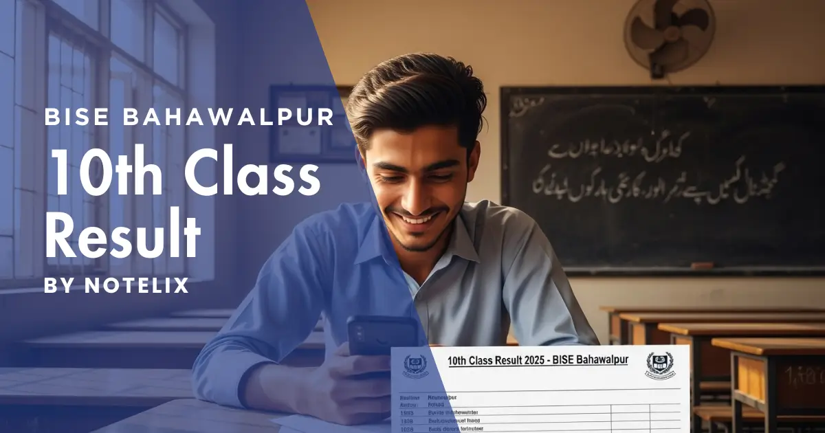 BISE Bahawalpur 10th Class Result 2025 – Check by Roll Number, Name, SMS