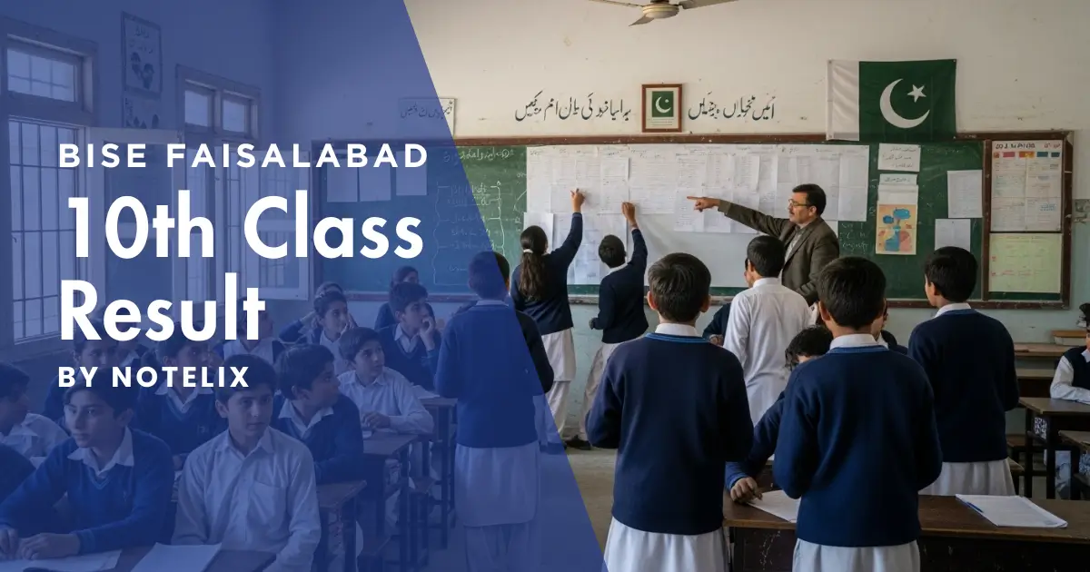 BISE Faisalabad 10th Class Result 2025 – Check by Roll Number, Name, SMS