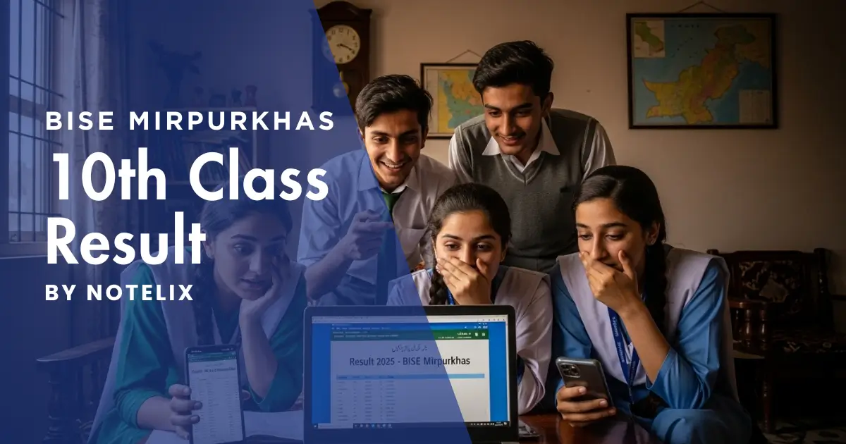 BISE Mirpurkhas Board 10th Class Result 2025 – Check by Roll Number, Name, SMS