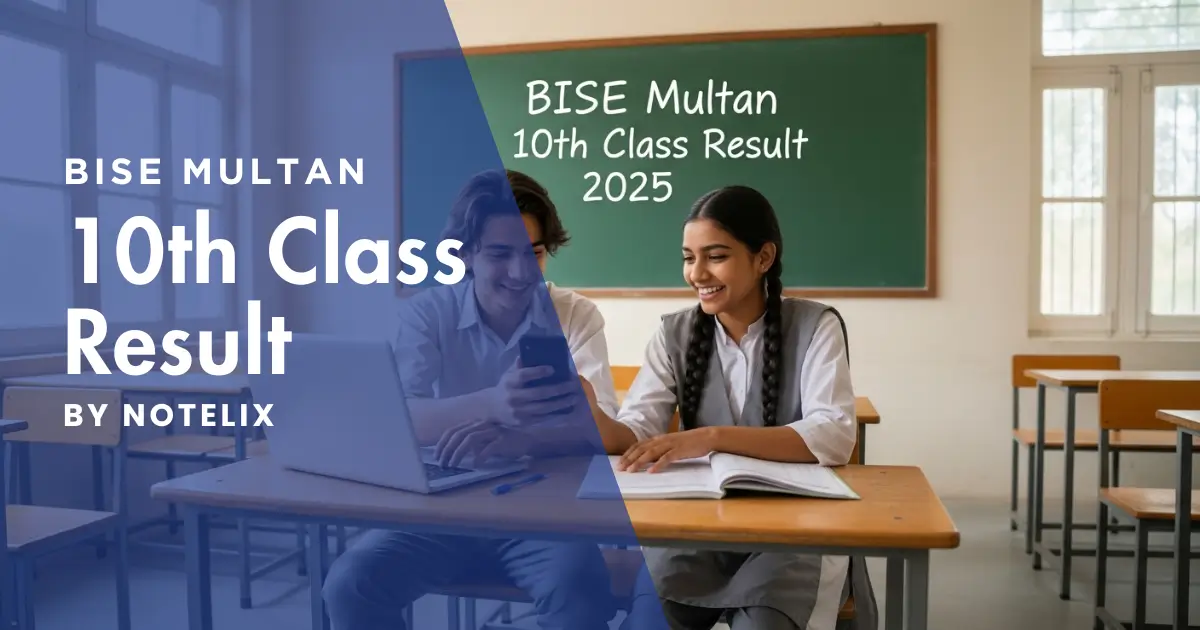 BISE Multan 10th Class Result 2025 – Check by Roll Number, Name, SMS
