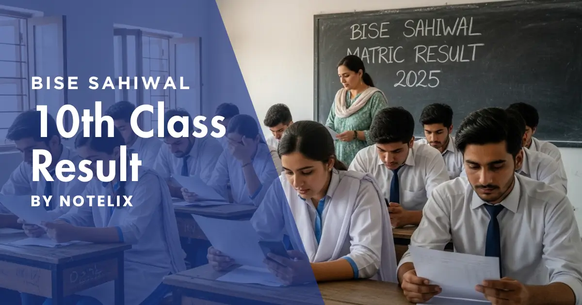 BISE Sahiwal 10th Class Result 2025 – Check by Roll Number, Name, SMS